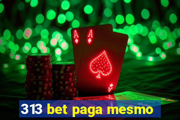313 bet paga mesmo